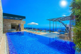 Villa Mecan Blu | Luxury Sea View Villa with Heated Indoor Pool