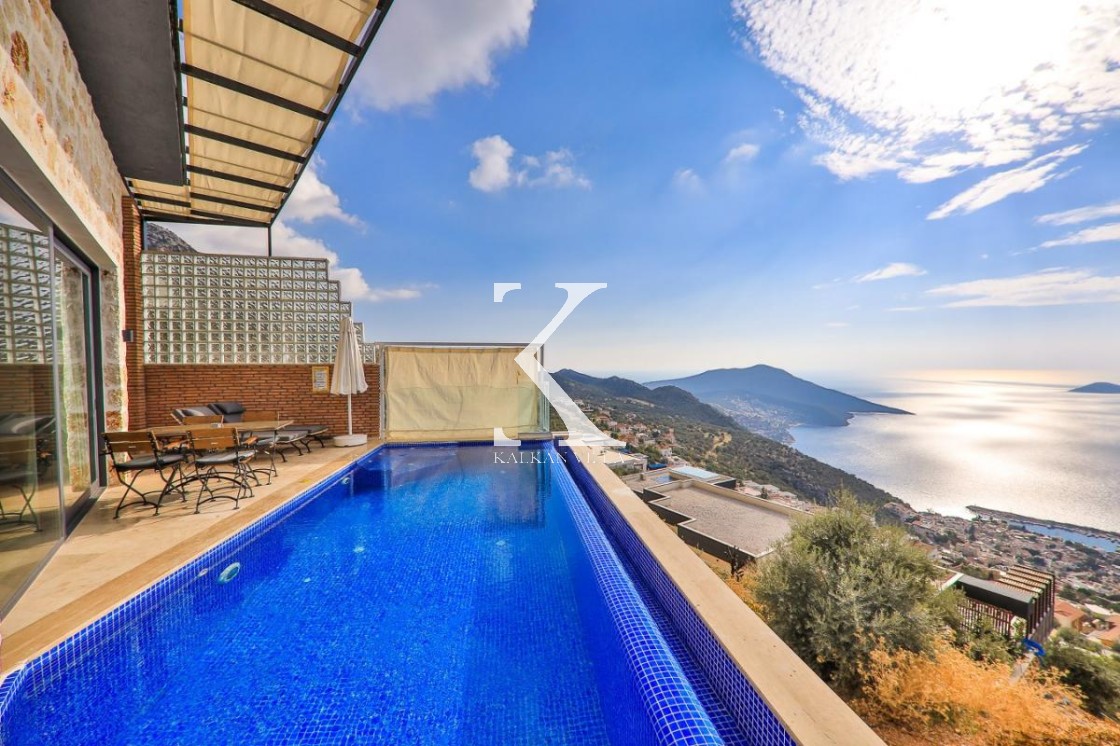 Villa Art, Luxury Honeymoon Villa with Sea View | Kalkan Villa