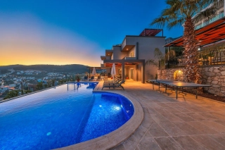 Villa Sizilien, Villa zu vermieten mit Meerblick | Kalkan Villa