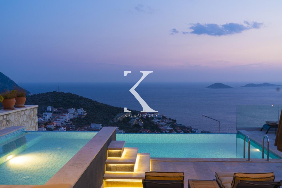 Villa Safran View, Luxury Villa With Sea View | Kalkan Villa