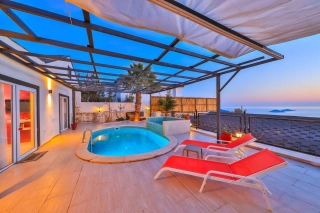 Villa Gusto 5, konservative Flitterwochenvilla | Kalkan Villa