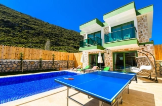 Villa Gamze Sarıbelen | Holiday Villa with Sheltered Pool in Kalkan
