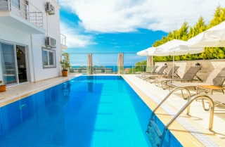 Villa Kaya, Sea View, Sheltered Villa | Kalkan Villa