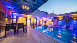 Villa Dimare Duo, Indoor Pool, Jacuzzi, 4 Persons | Kalkan Villa