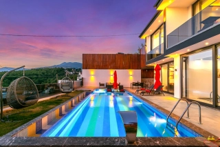 Villa Asyamore | Sheltered Luxury Villa with Indoor Pool in Kalkan 