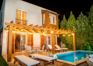 Villa Marlin, Luxusmiete mit 3 Schlafzimmern in Kalkan | Villa in