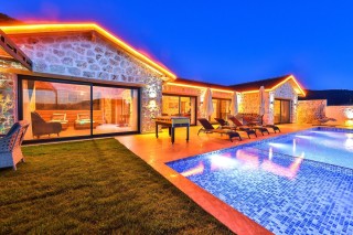 Villa Panama, Honeymoon, Sheltered, Garden, Jacuzzi | Kalkan Vill