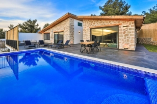 Villa Sacra | Secluded Villa with Indoor Pool in Kalkan Sarıbelen
