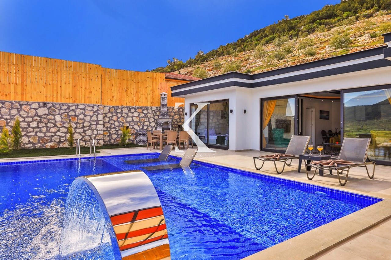 Villa Ela Exclusive Duo, Villa for Rent with Jacuzzi | Kalkan Vil