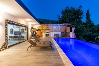 Villa Paix | Sheltered Jacuzzi Villa in Kalkan Islamlar