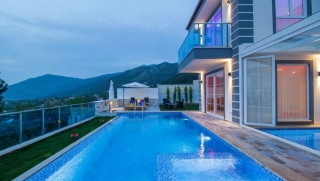 Villa Pırıltı | Luxury Sheltered Villa with Heated Pool in Kalkan