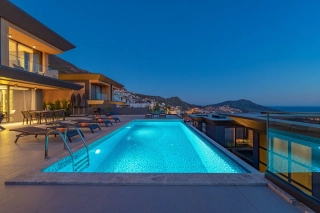 Villa Safran Maidan, Villa mit Meerblick zu vermieten | Kalkan Villa