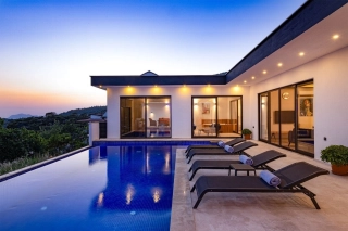 Villa Nur 1, Muhafazakar Balayı Villası | Kalkan Villa