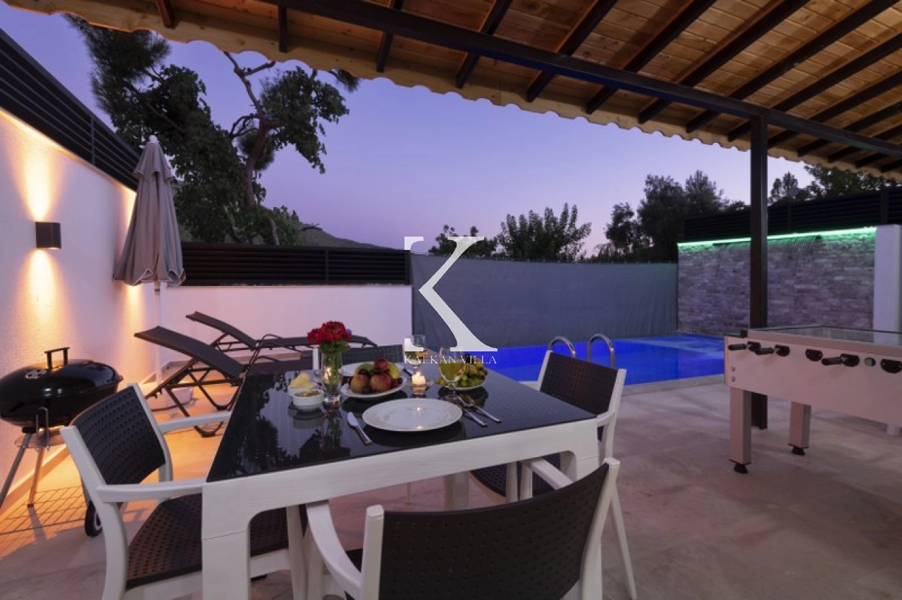 Villa Mini Zeybek, Jakuzi, Balayı, Korunaklı | Kalkan Villa