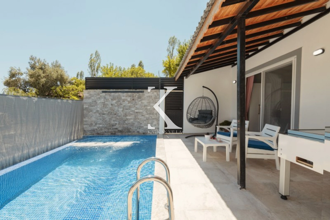 Villa Mini Zeybek, Jakuzi, Balayı, Korunaklı | Kalkan Villa