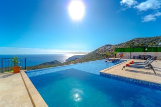 Villa Lorin with Sea View and Heated Pool | Kalkan Villa