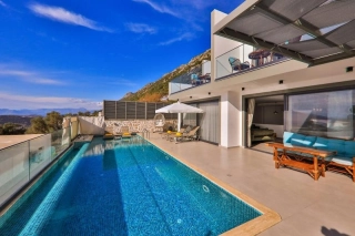 Villa Kaya Royal | Luxury Sheltered Sea View Villa in Kalkan Kördere