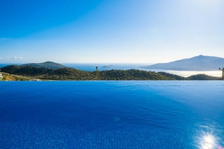 Villa Mudur | Sea View Villa with Jacuzzi in Kalkan Kordere
