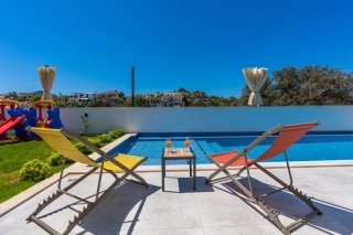 Villa Deştiman | Abgeschirmte Villa mit Jacuzzi in Kalkan Ulugöl