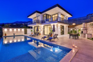 Villa Fi Manor, Honeymoon, Jacuzzi, Modern | Kalkan Villa