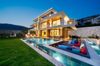 Villa Aura Duo, Sea View Villa for Rent | Kalkan Villa