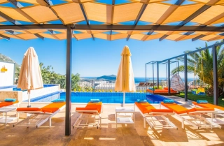 Villa Anatolia Akbel | Villa mit Meerblick, Hamam und Sauna in Kalkan