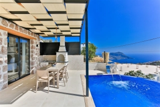 Villa Kızılkaya, Innenpool, Türkisches Bad, Flitterwochen 