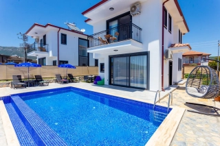 Villa Ayas, 6 Kişilik ,Korunaklı, Bahçe | Kalkan Villa