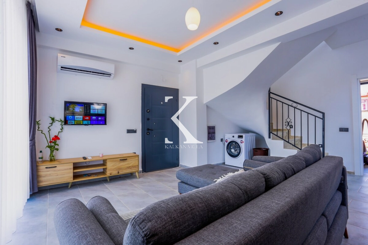Villa Gökyüzü, 6 Kişilik Mini Bahçeli | Kalkan Villa