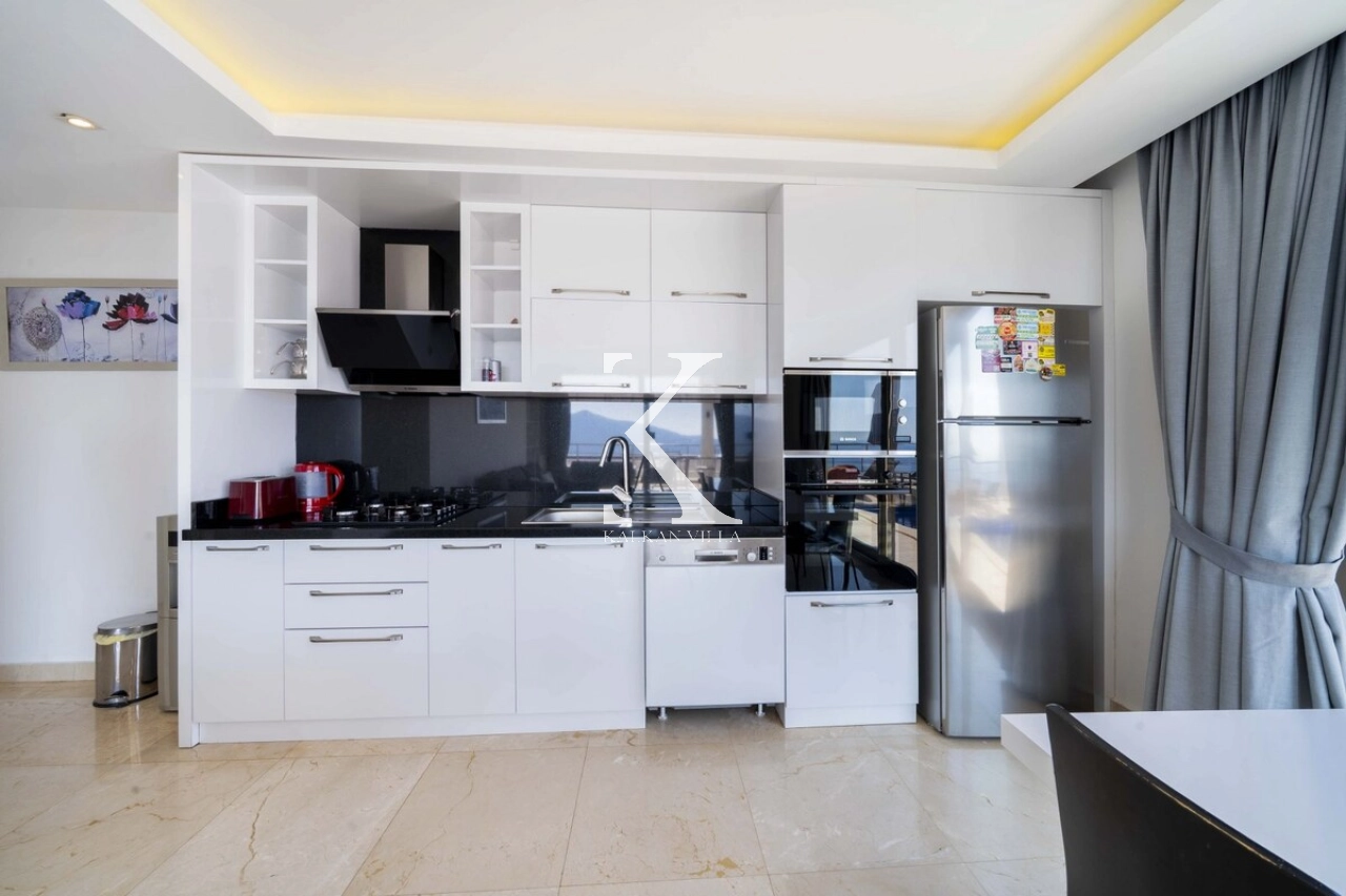 Villa Mini Arden | Kalkan Kızıltaş’ta Deniz Manzaralı Balayı Villası