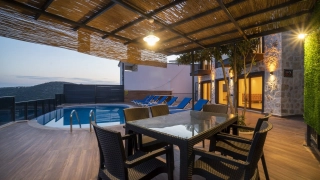 Villa Elit Akbel | Kalkan Akbel’de Deniz Manzaralı Lüks Villa