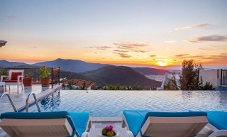 Villa Eslem Üzümlü | Conservative Nature View Villa in Kalkan Üzümlü