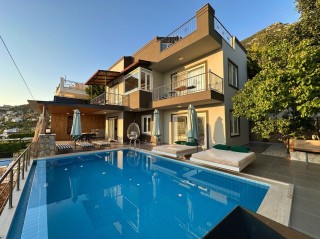 Villa Ardıç Kızıltaş, Meerblick, geschützt | Kalkan-Villa