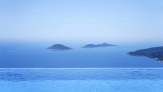 Villa Coton | Luxury Sea View Villa with Heated Indoor Pool in Kalkan