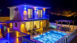 Villa Savaya 1, geschützt, Blick auf die Natur | Kalkan-Villa
