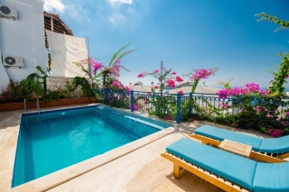 Villa Manzara Kördere, 6 Personen in der Nähe des Zentrums von Kalkan 