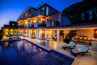 Villa Nuka, Sea View, Indoor Pool | Kalkan Villa
