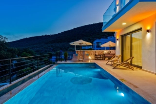Villa Laren Duo, Close to the Center, Sea View | Kalkan Villa