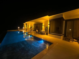 Villa Rüzgar Kaş, geschützt, mit der Natur verflochten, Sauna | Kalkan