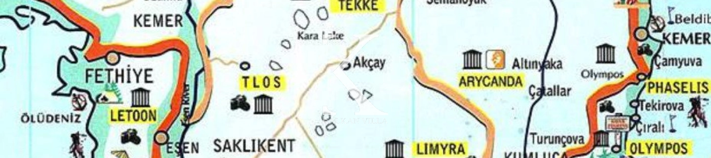 Wissenswertes zur Anreise nach Kalkan