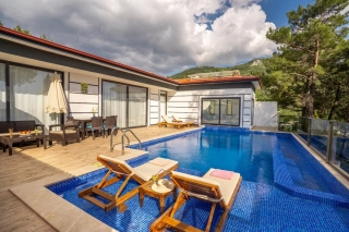 Villa Aven, Doğa Manzaralı, Havuz Isıtmalı | Kalkan Villa 