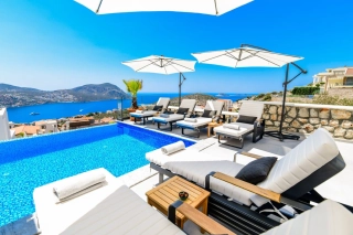 Villa Victoria Kalkan | Kalkan Merkezde Deniz Manzaralı Lüks Villa
