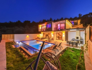 Villa Zirve 2, Naturblick, Tischtennis | Kalkan Villa