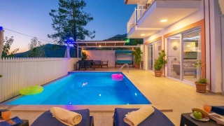 Villa Balım, abgelegen, Blick auf die Natur | Kalkan-Villa