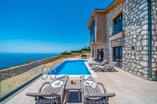 Villa Heybeli Ada, abgelegen, Blick auf die Natur | Kalkan-Villa