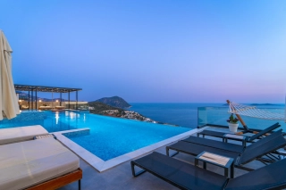Villa Ocean Rox, Sinema Salonu, Spor Salonu, Sauna | Kalkan Villa 