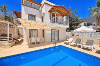 Villa Doğa Kalkan , 6  Kişilik Korunaklı | Kalkan Villa 