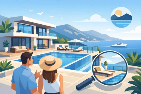 Worauf sollte man bei der Auswahl einer Luxusvilla in Kalkan achten?