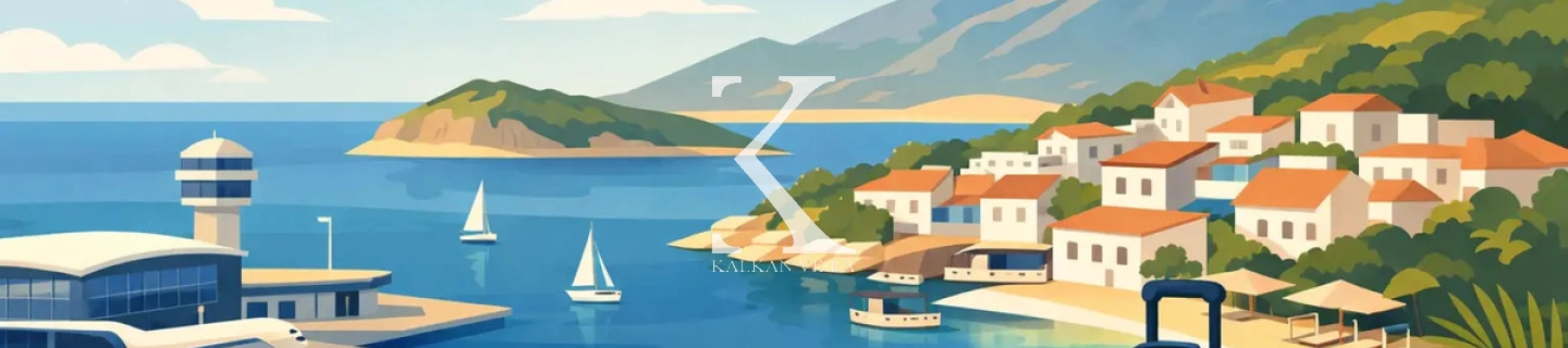 Flugticket: Kalkan liegt näher an Dalaman.