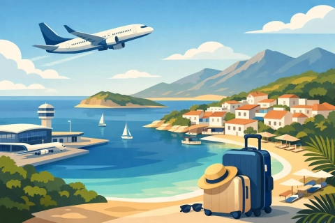 Flugticket: Kalkan liegt näher an Dalaman.
